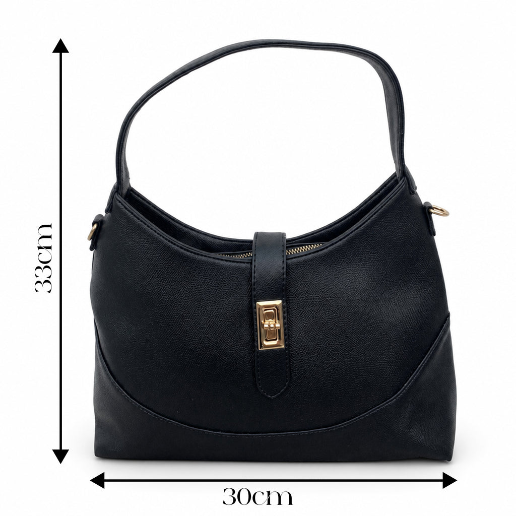 Sac Elegent Noir — La valeur sûre de votre dressing